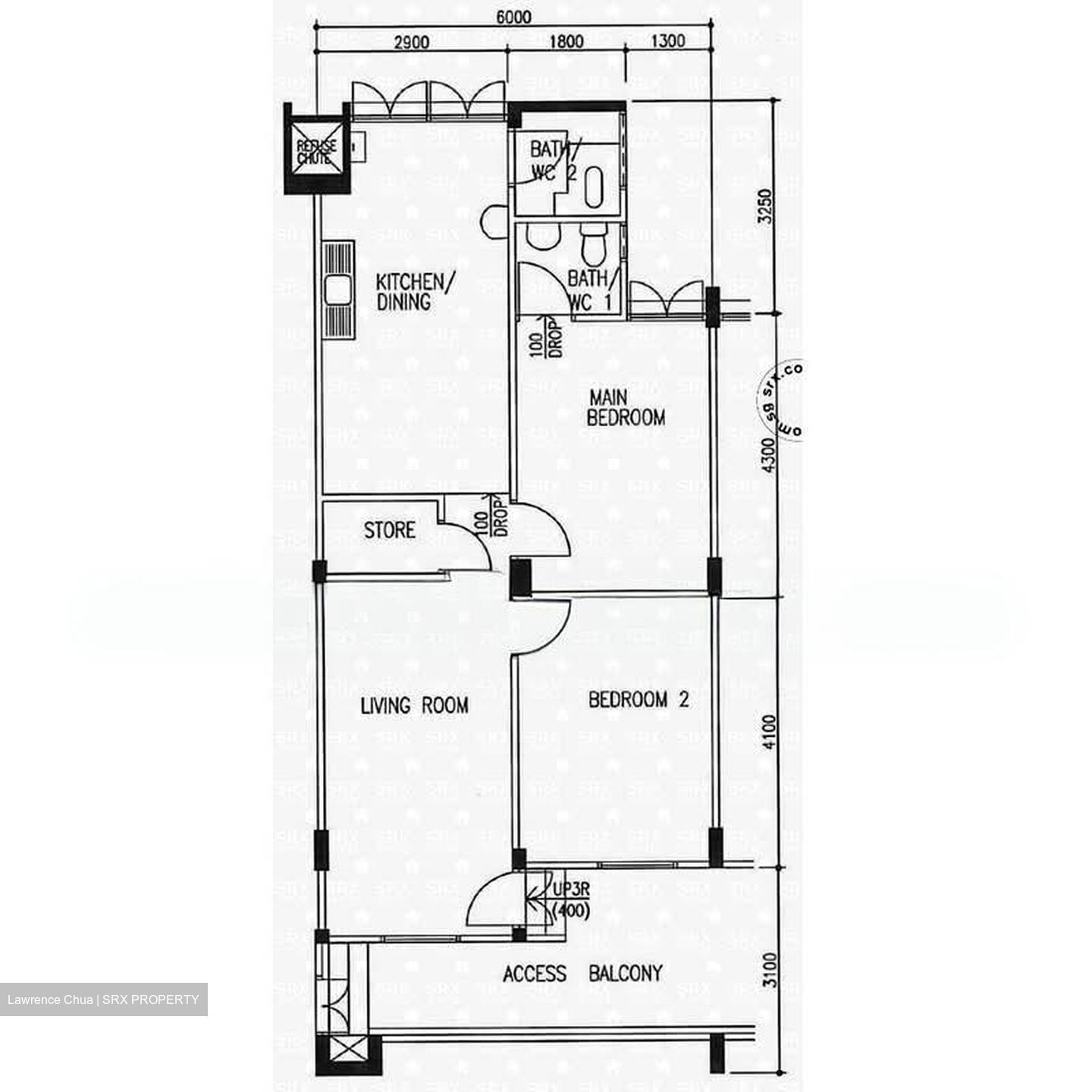 Blk 101 Hougang Avenue 1 (Hougang), HDB 3 Rooms #599985511